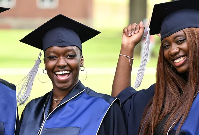 Students graduating